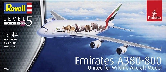 本日の到着キット（2020-3）「ドイツレベル1/144 エアバス A380-800 