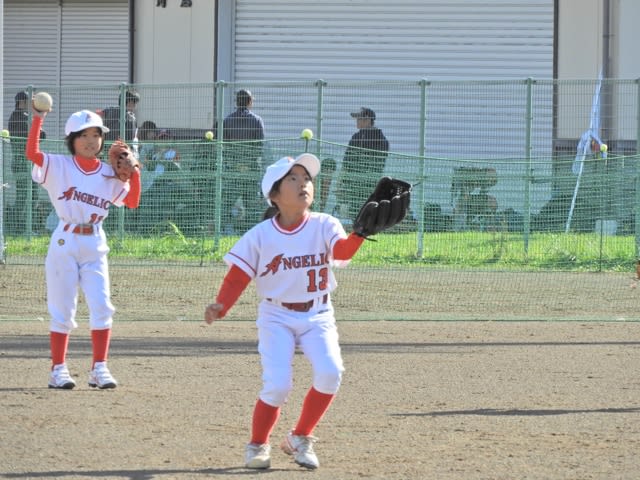 岩手県小学生ソフトボール新人大会 写真集 No 2 アンジェリーク水沢時々ホワイトウィングス