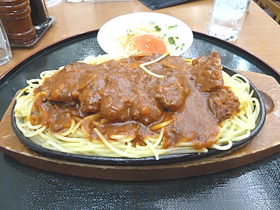 谷町４丁目でカツスパ大盛り 美味しいランチ探訪 ｉｎ 大阪