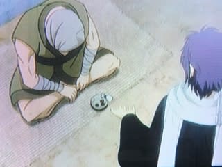 アニメ薄桜鬼第十話 山崎と斎藤画像