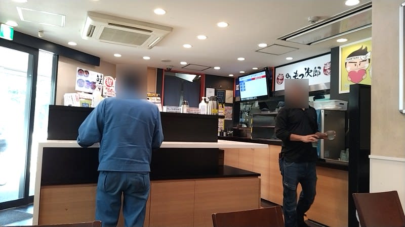 ゆで太郎長者町店:店内