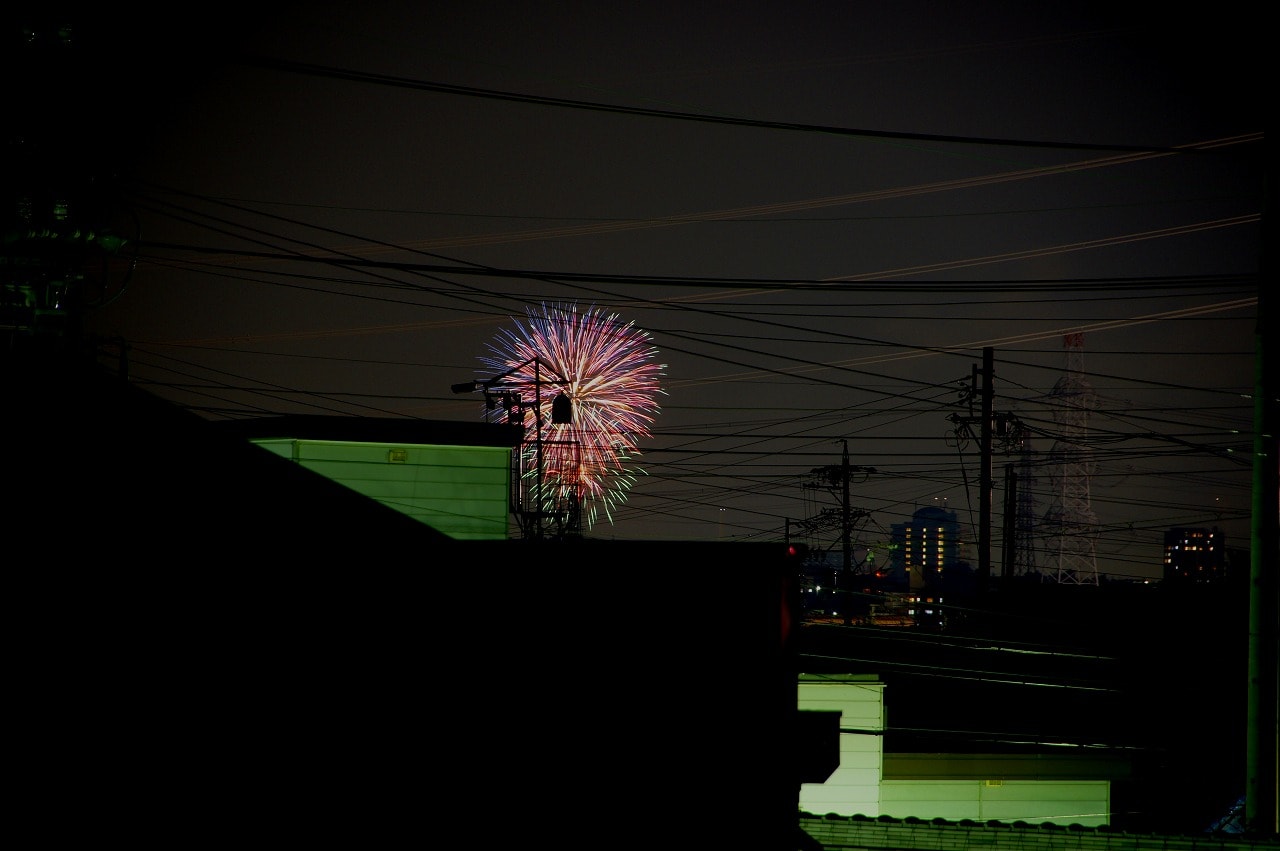 東海市の花火の画像