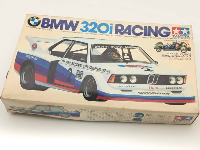 タミヤ BMW320i RACING Gr.5 製作#1 『とりあえずデカール出してみる 