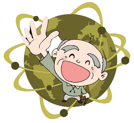 インターネット老人イメージ