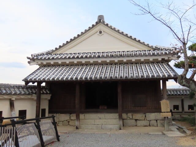 松山城　天神櫓　梅鉢懸魚（うめばちげぎょ）