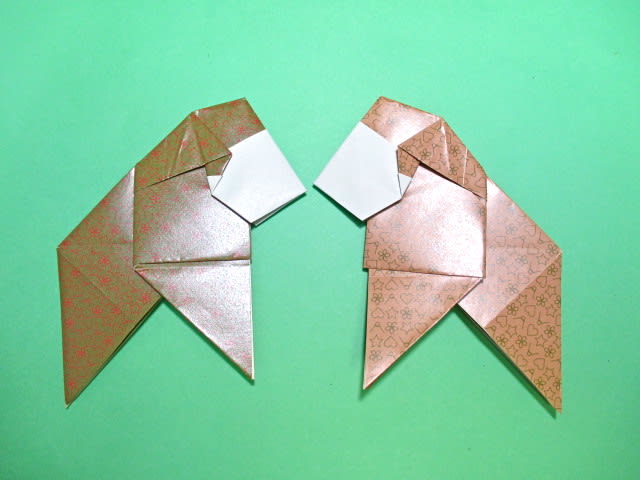 折り紙 猿 折り方動画 創作折り紙の折り方