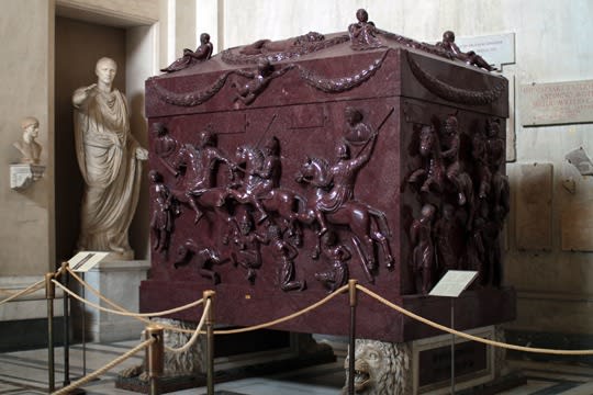 ヴァチカン美術館・聖ヘレナの石棺