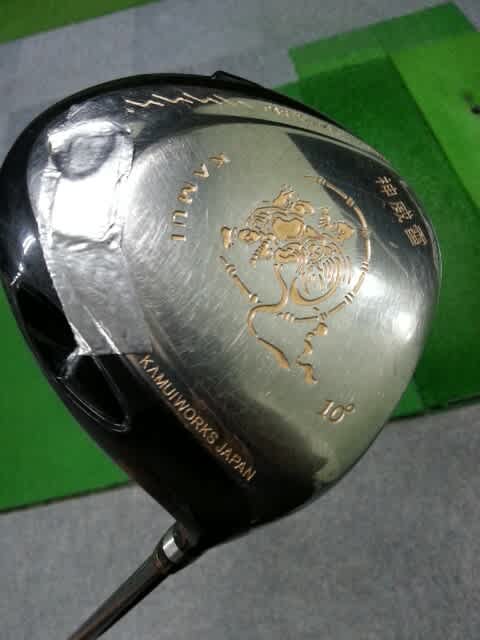 人気の地クラブ☆カムイ☆神威雷☆ヘッドのみ □カムイワークス 神威雷（カムイライ）Driver Silver10度と