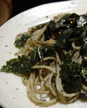 ごまパスタ