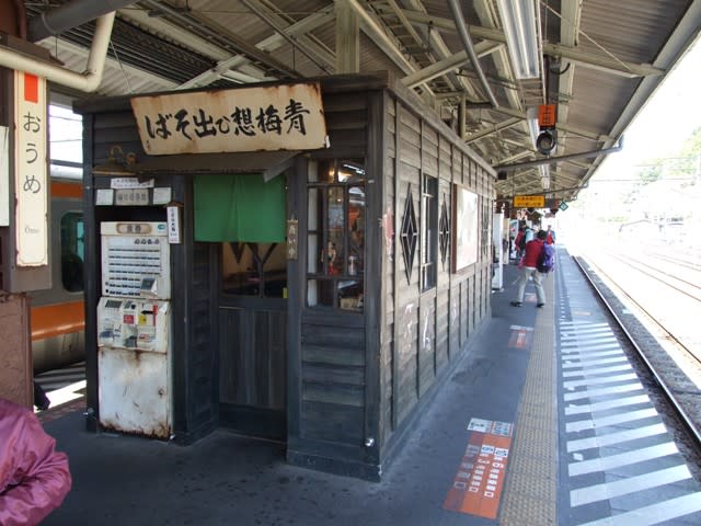 青梅駅の蕎麦屋