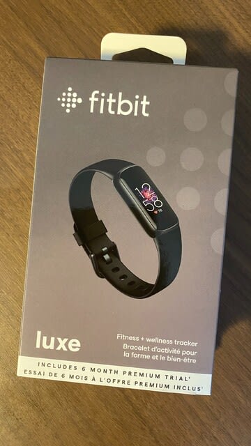 Fitbit Luxe」使用開始 - mo-diary