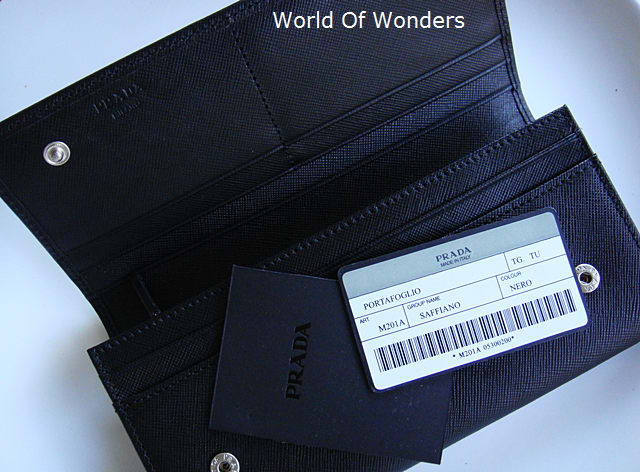 イタリア製 プラダ 長財布（黒） - わ～るどおぶわんだ～ず