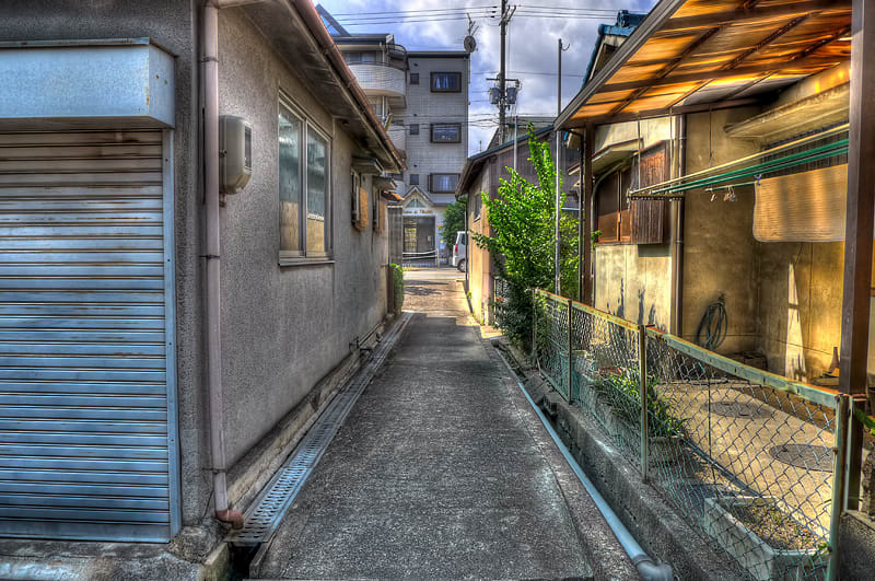 奈良県大和高田市市場の市営住宅,画像,HDR写真,メゾン・ド・セリバ尺土