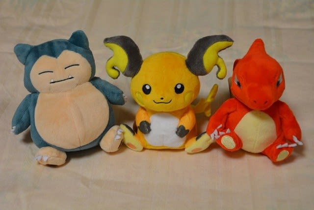 新しくポケモンのぬいぐるみ買ったぶー とんちーの食いしん坊ぶ ろぐ