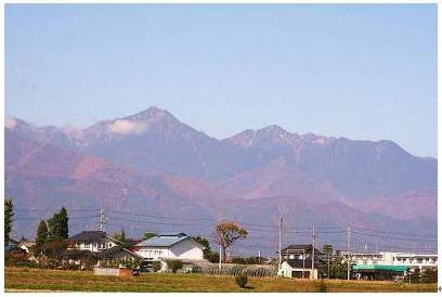 今日の常念岳