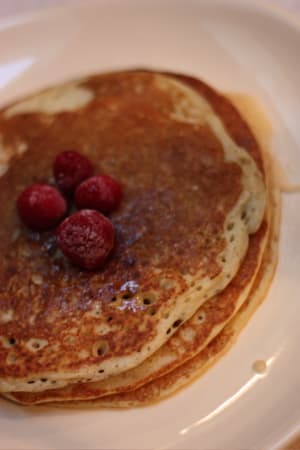 絶品sourdough Pancakes 天然酵母のパンケーキ Blooming Cafe