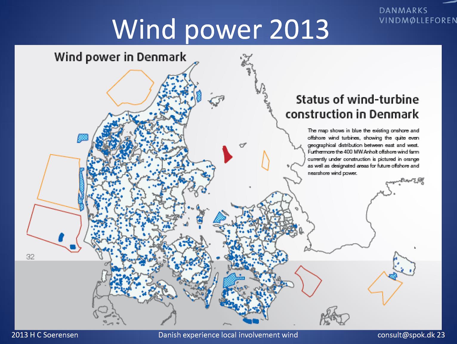 デンマーク スウェーデン視察報告第2日目 風力発電事務所 風力発電の設置推移 K ようこそ埼玉自治体問題研究所へ