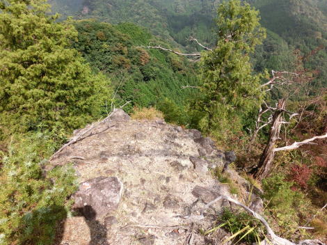 大分県耶馬渓町 長岩城跡 弓形砲座付近 九州 沖縄 ぐるっと探訪