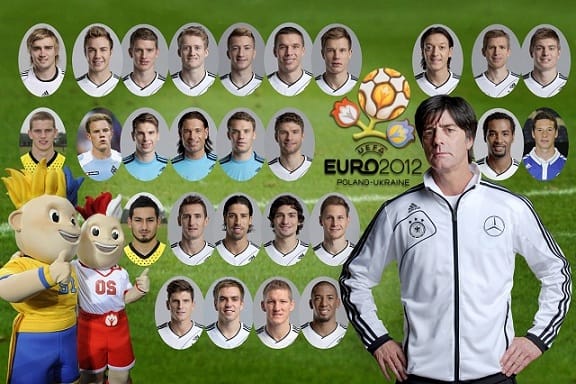 Euro12 Provisional Squad ドイツ代表 Powder Blue Sky