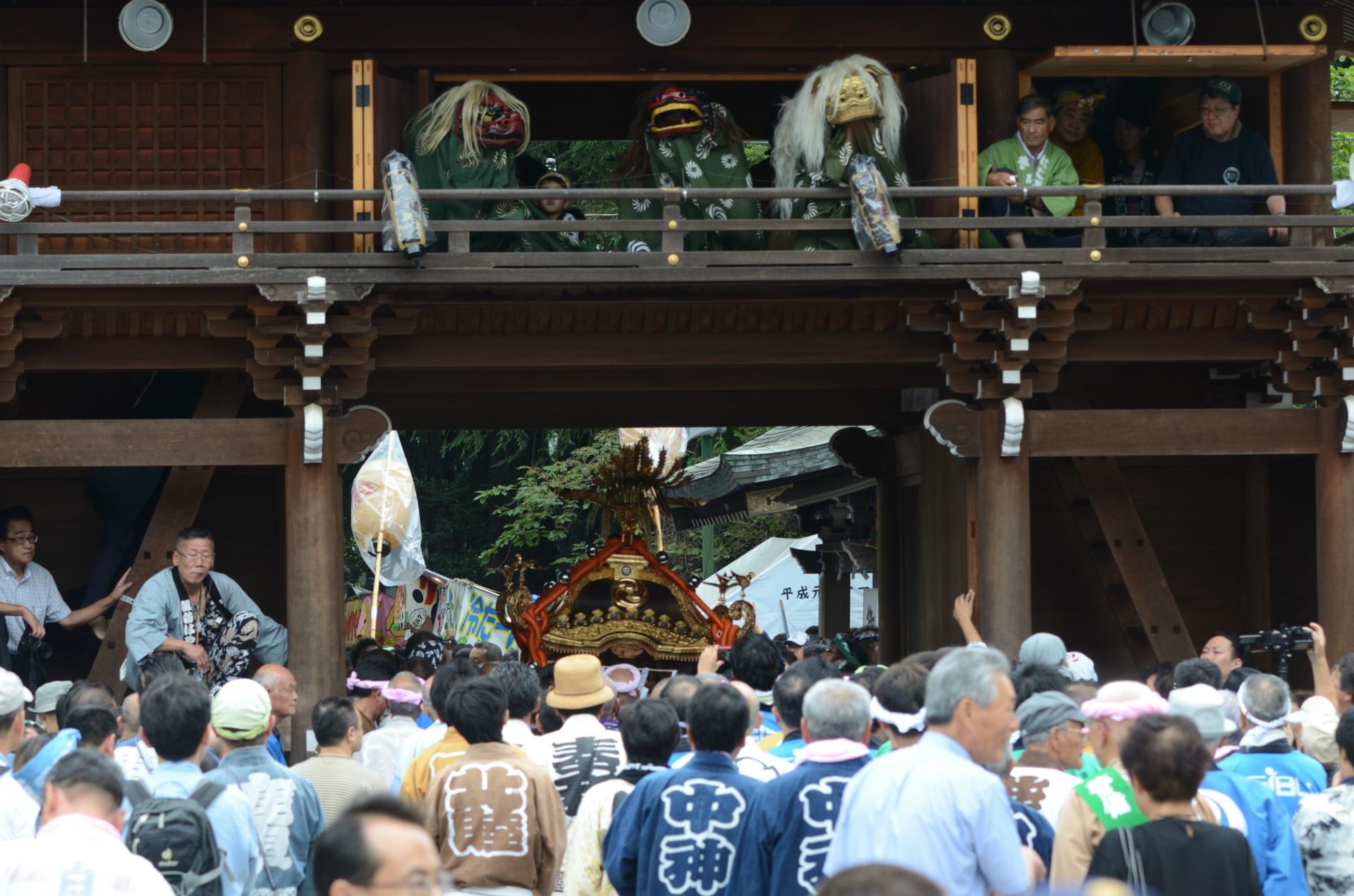 立川諏訪神社例大祭16 私の写真