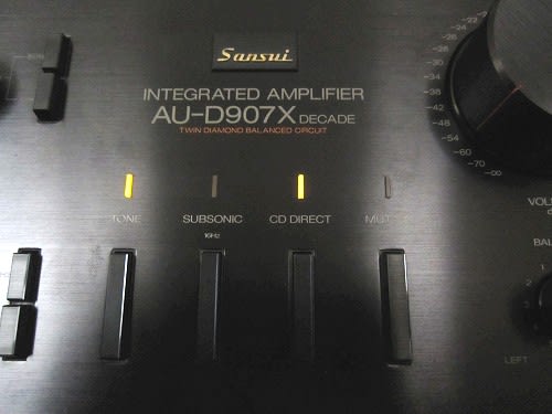 SANSUI AU-D907X DECADE - 或る「享楽的日記」伝 SANSUI AU-D907X DECADE - 或る「享楽的日記」伝