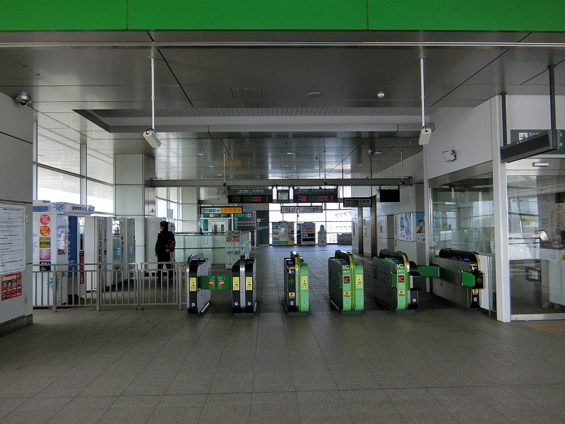 西大宮駅から指扇第四踏切の西まで 咲いた万歩