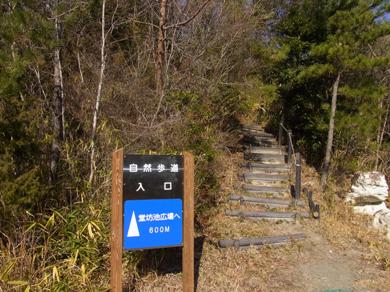 ⑪自然歩道反対側の入り口