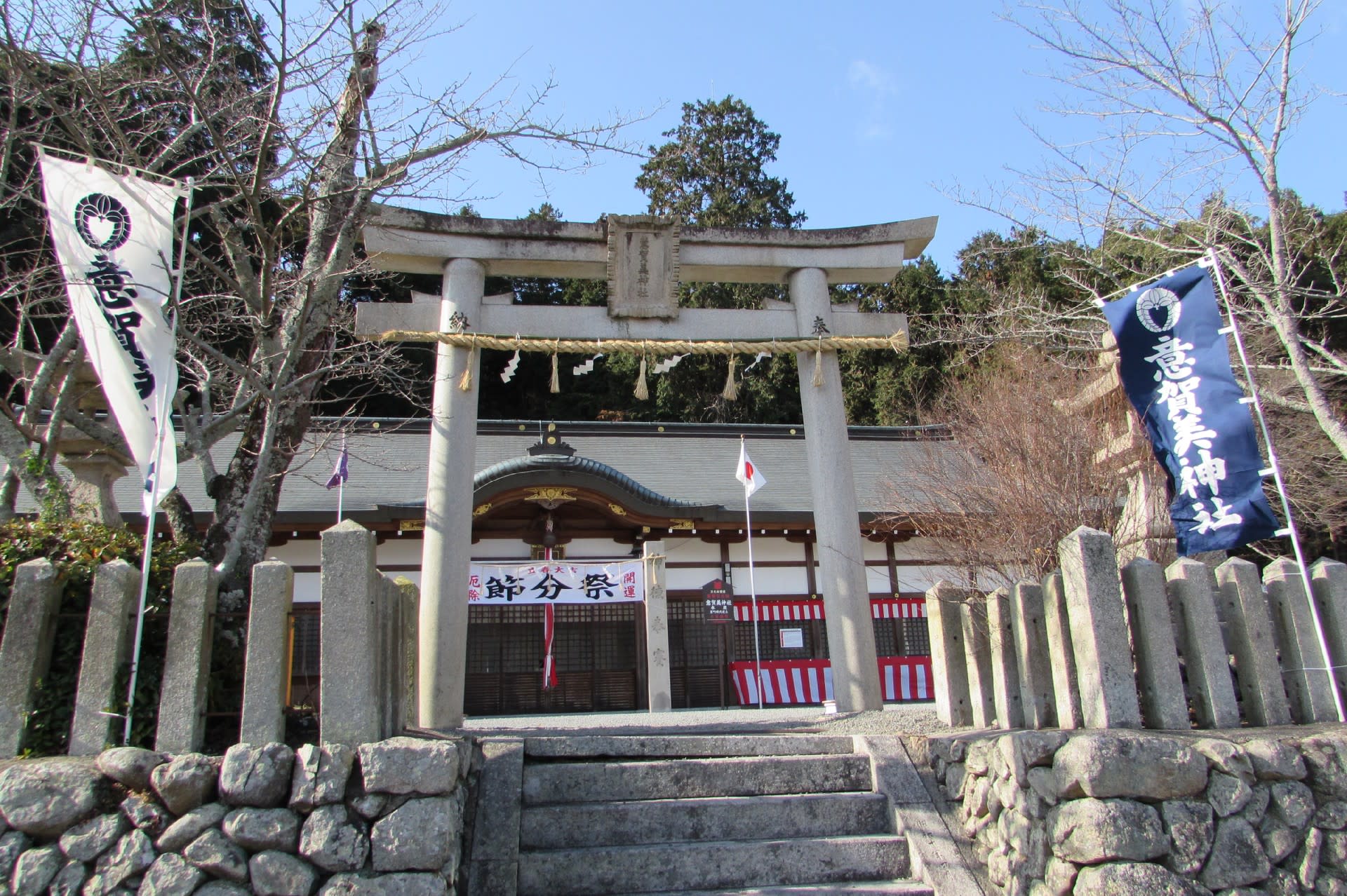 意賀美神社 旅行 写真で紹介