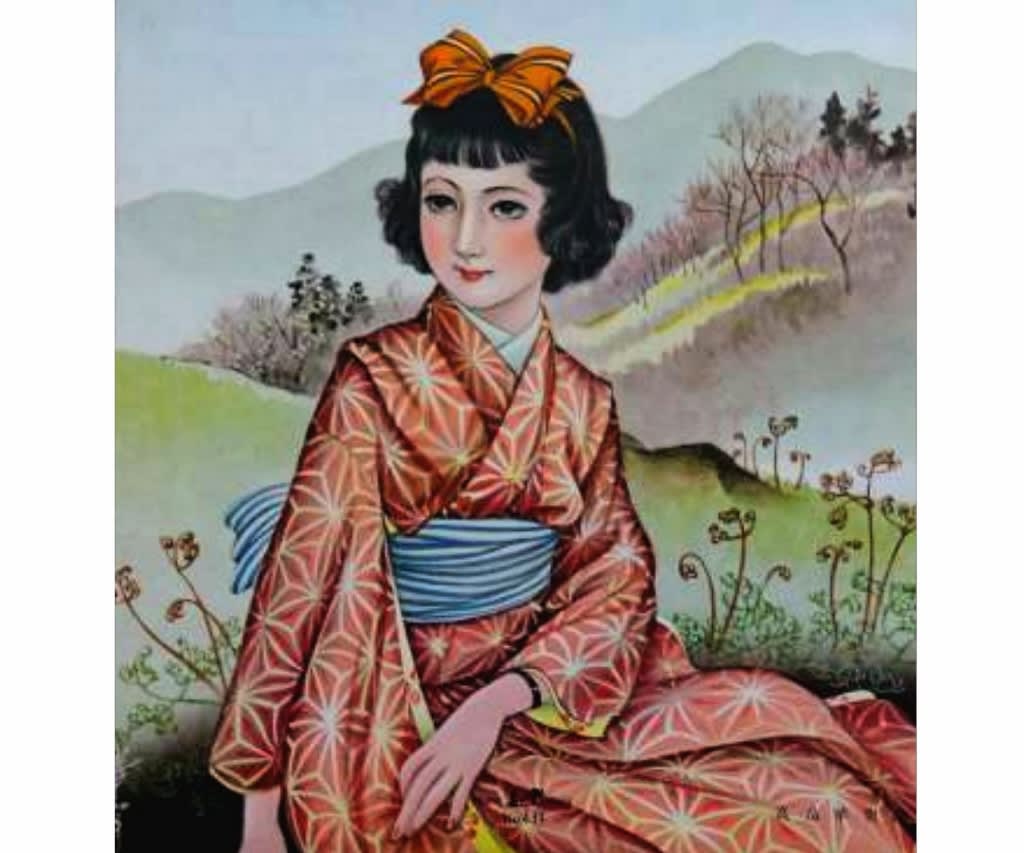 着物を愛した画家が描いた麗しの着物 ~高畠華宵~ 其の3 - シロガネ ...