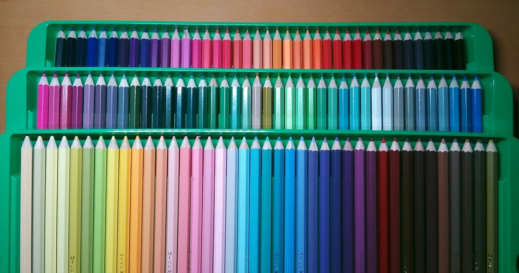 コーリン色鉛筆 120色 - Color Pencil