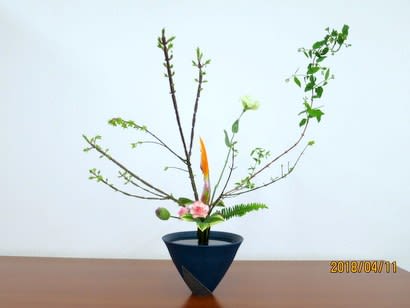 「池坊・花のあけちゃんブログ明田眞子」　花の力は素晴らしい。広島で４５年、池坊いけばな教室。熱心な方々と楽しく生けてます