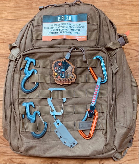 5.11 Tactical Rush 12 ラッシュ12 水筒ケースつき！