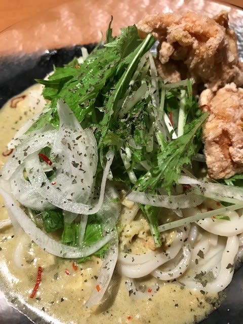 冷やしグリーンカレーうどん 清水周一が語る 冷やしグリーンカレーうどん 清水周一が語る