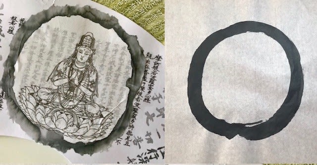 市場 高岡銅器 禅における悟りの形として丸を一筆で描いたもの