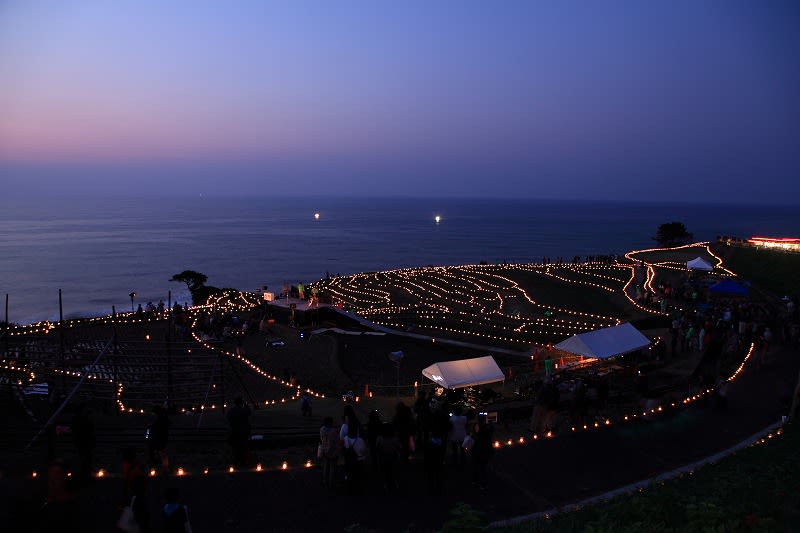 昨年のあぜの万燈 御陣乗太鼓 動画 能登輪島 千米田他 金沢から発信のブログ 風景と花と鳥など