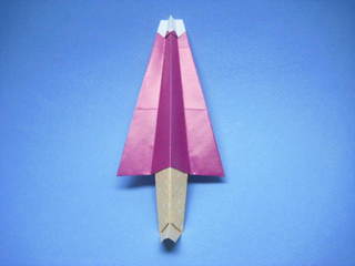 傘おばけの折り紙 創作折り紙の折り方
