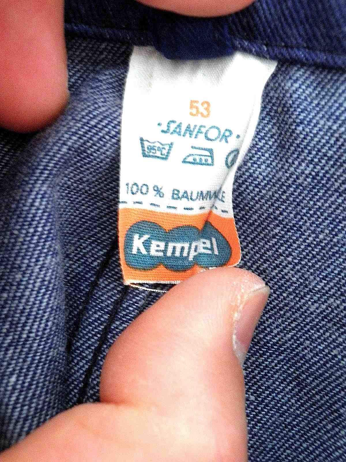 KEMPELビンテージデニムワークジャケット(ドイツ製)