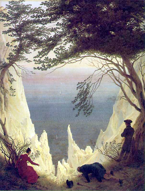 リューゲン島の白亜の断崖
