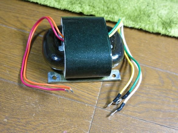 Rコア電源トランス 9.5V4.5Aの確認 - カメじいの独り言 Rコア電源トランス 9.5V4.5Aの確認 - カメじいの独り言