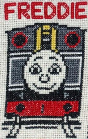 フレディー完成 きかんしゃトーマスとなかまたち きかんしゃトーマスの刺繍ブログ フレディー完成 きかんしゃトーマスとなかまたち きかんしゃトーマスの刺繍ブログ
