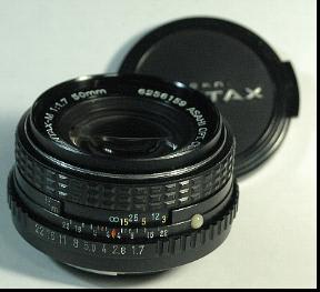 【美品】PENTAX SMC PENTAX-M 50mm f1.7