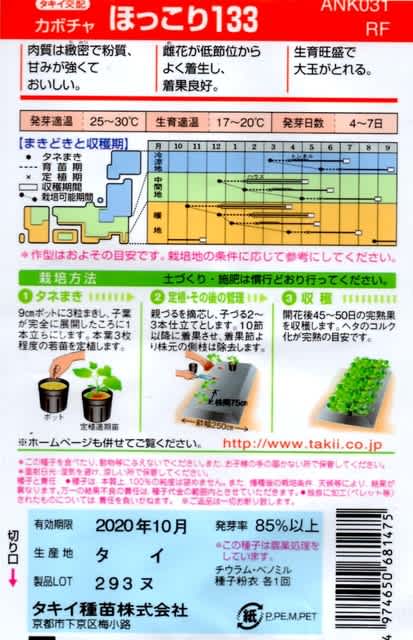 かぼちゃの種まきした 気まぐれ爺じの自己満足家庭菜園 写真 かぼちゃの種まきした 気まぐれ爺じの自己満足家庭菜園 写真