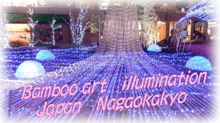 竹アートイルミネーション🎄Bamboo art　illumination　Japan　Nagaokakyo長岡京市2019年 - いげのやま美化クラブ