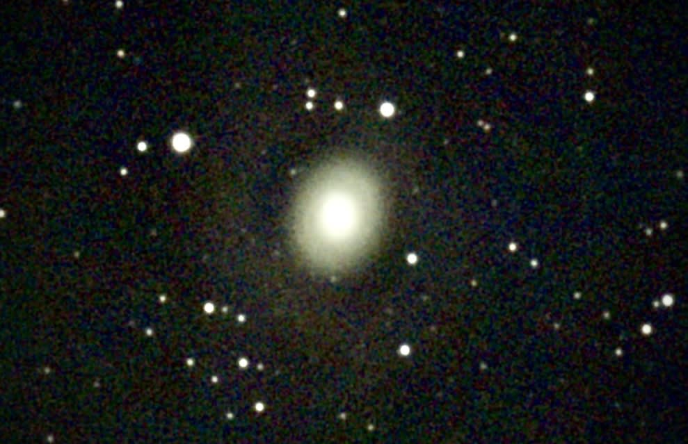 星見娘で電視観望4016(りょうけん座 M94Croc's Eye Galaxy） - よしべや自然博物館