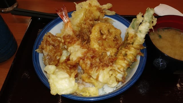 天丼てんや 元祖オールスター天丼 気が重いよ 伊那篇