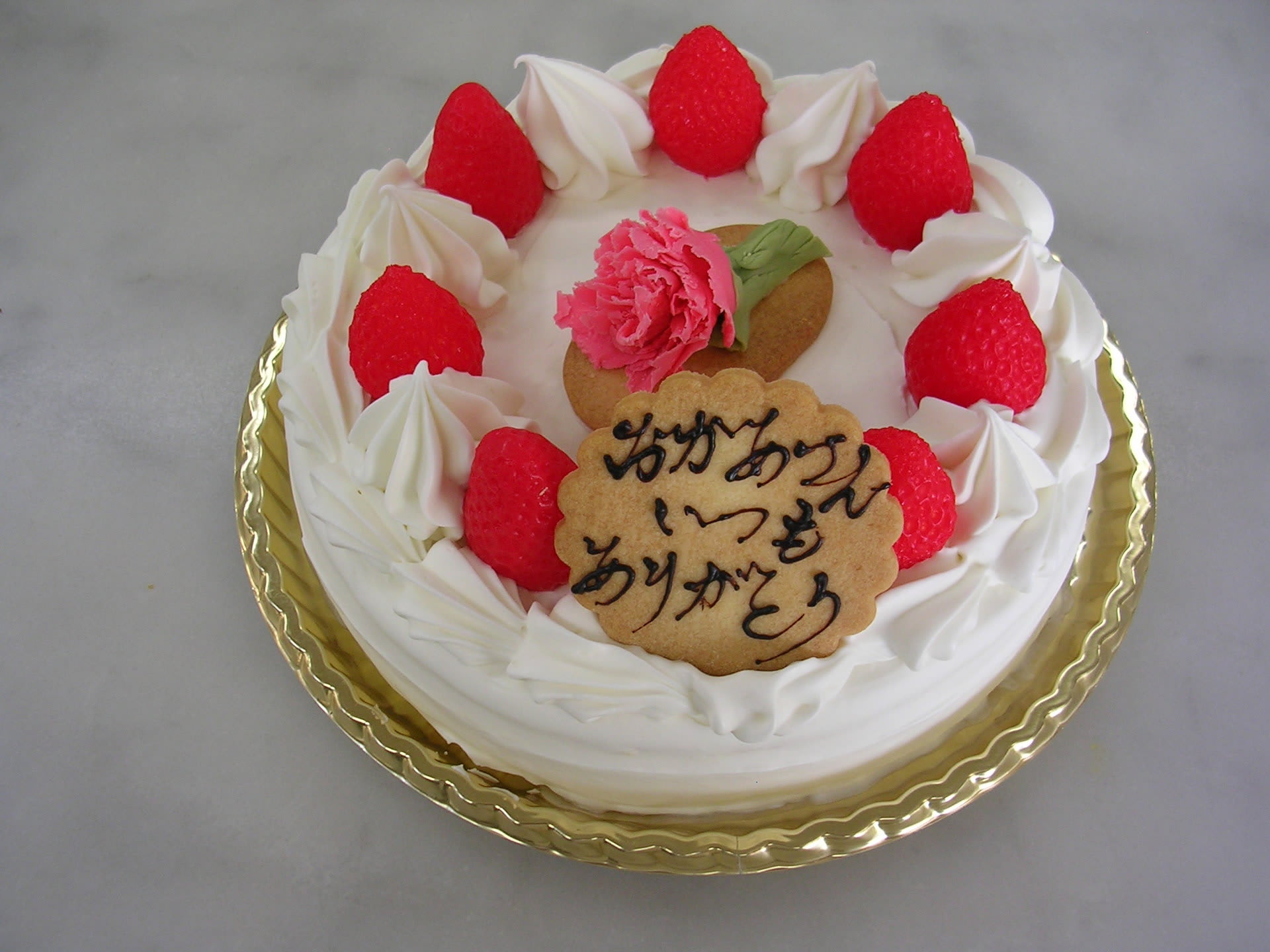 母の日 デコレーションケーキ マリヤージュ手作りケーキのお店