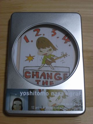 特製ケース入り! 奈良美智＋grafのポストカードセット - あお！ひー
