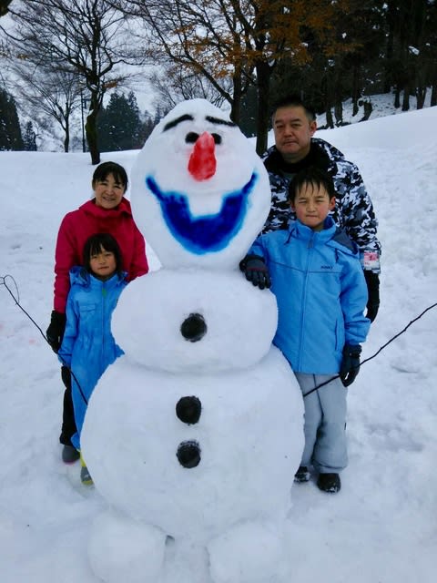雪だるまコンテストNo.12 - お伽の里通信 ～湯之谷けんぽセンター～