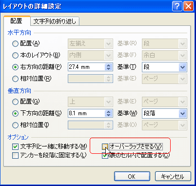 図形の書式設定 オーバーラップさせる Word パソコンカレッジ スタッフのひとりごと