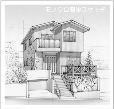 半日スケッチ 渡辺建築事務所 渡辺哲也 建築 建築パース イラスト 水彩画 素彩画また日常のささいな事などを気ままに綴っています